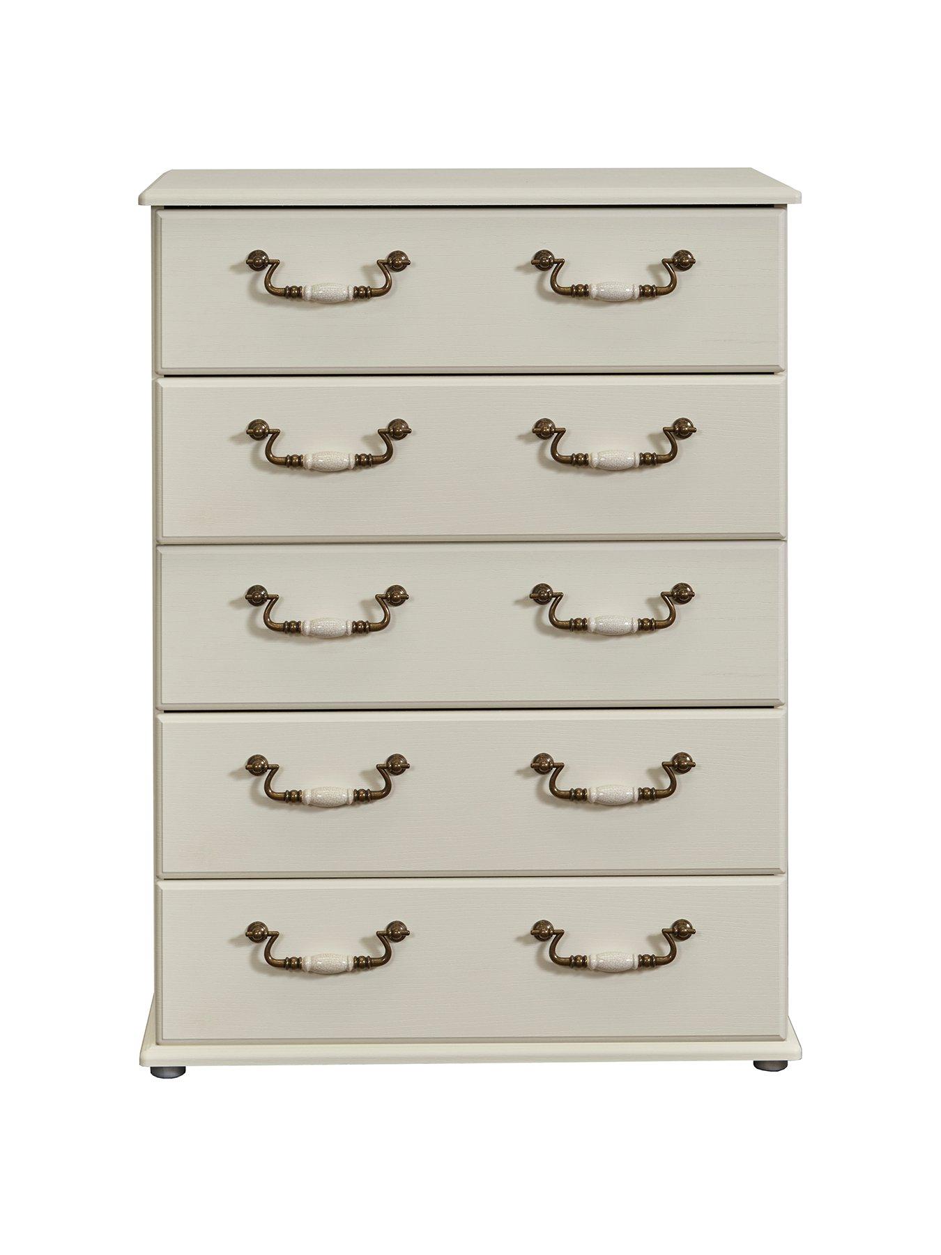 Swift Broadway Ready Assembled 5 Drawer Chest Littlewoods Com