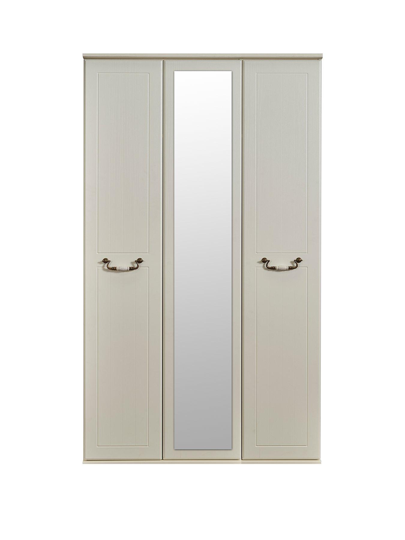 Cream Ready Assembled Bedroom Wardrobes Home Garden