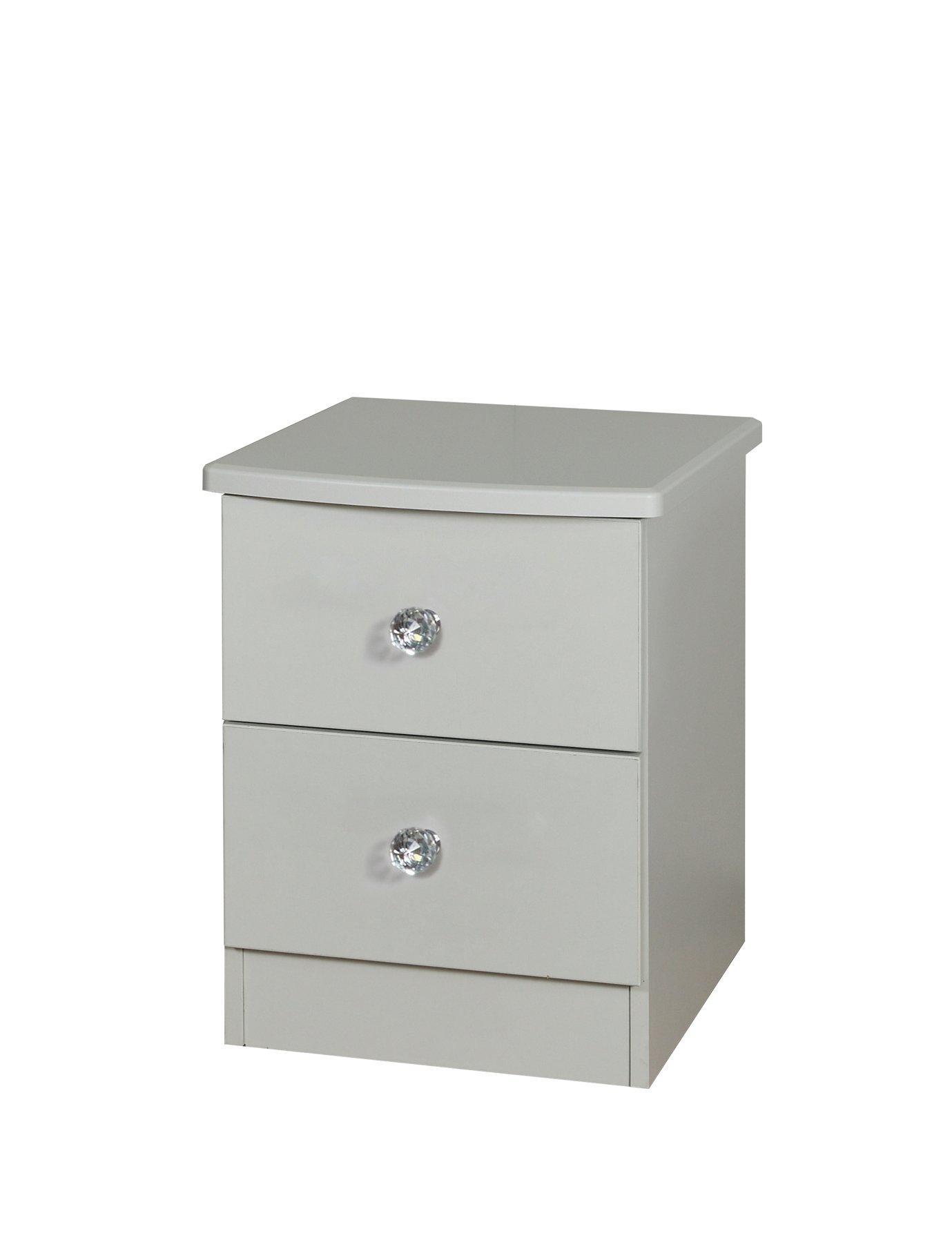  image of swift-verve-ready-assembled-2-drawer-bedside-chestnbsp--fscreg-certified