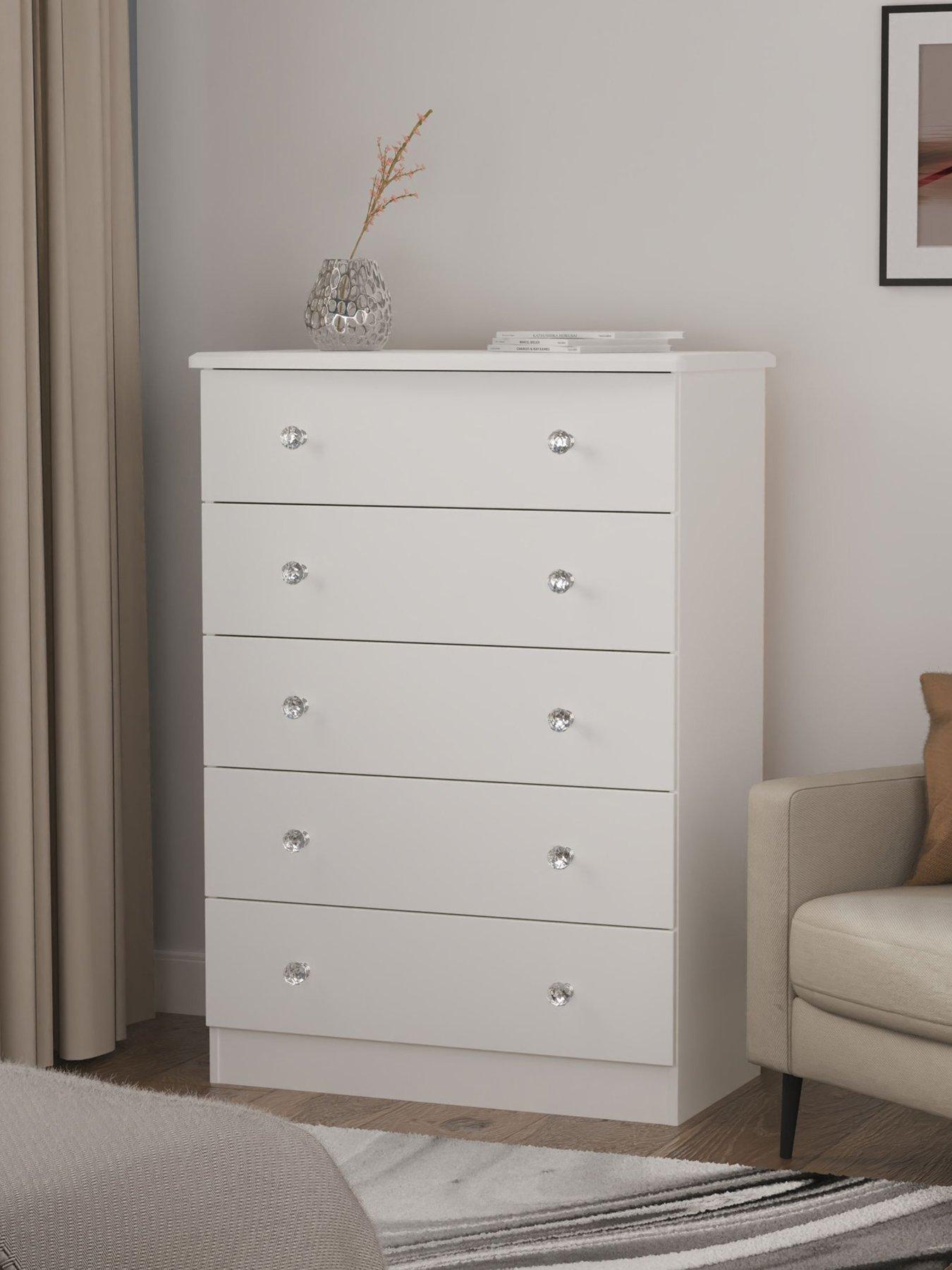 SWIFT Verve Ready Assembled 5 Drawer Chest - FSC® Certified