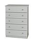  image of swift-verve-ready-assembled-5-drawer-chest