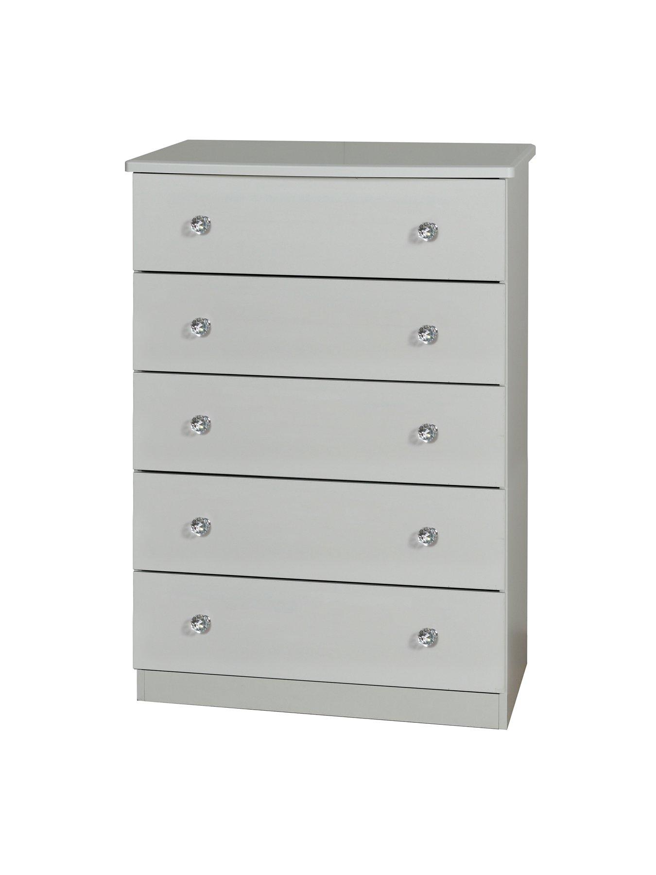  image of swift-verve-ready-assembled-5-drawer-chestnbsp--fscreg-certified