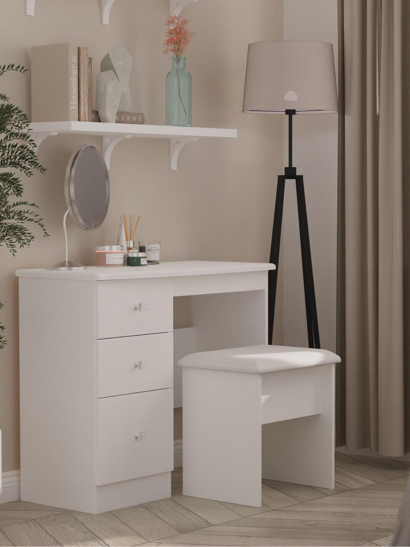 SWIFT Verve Ready Assembled Dressing Table with Stool - FSC® Certified