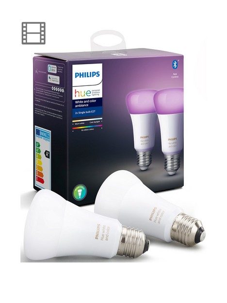 philips-hue-bt-white-and-colour-ambiance-e27-with-optional-extra-bulb
