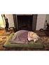  image of rosewood-houndstooth-pet-fleece-blanket