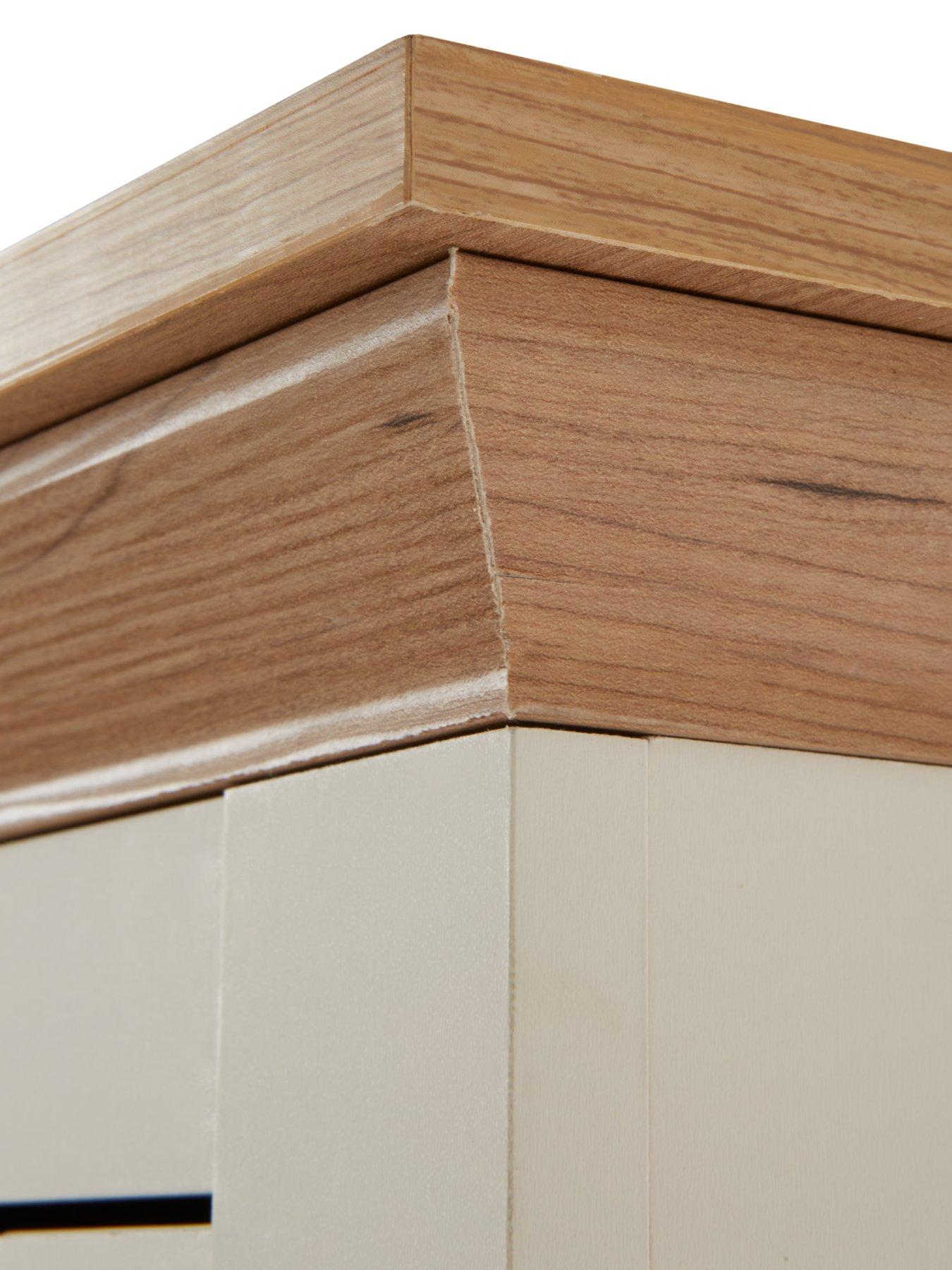  image of very-home-hanna-2-door-1-drawer-wardrobe