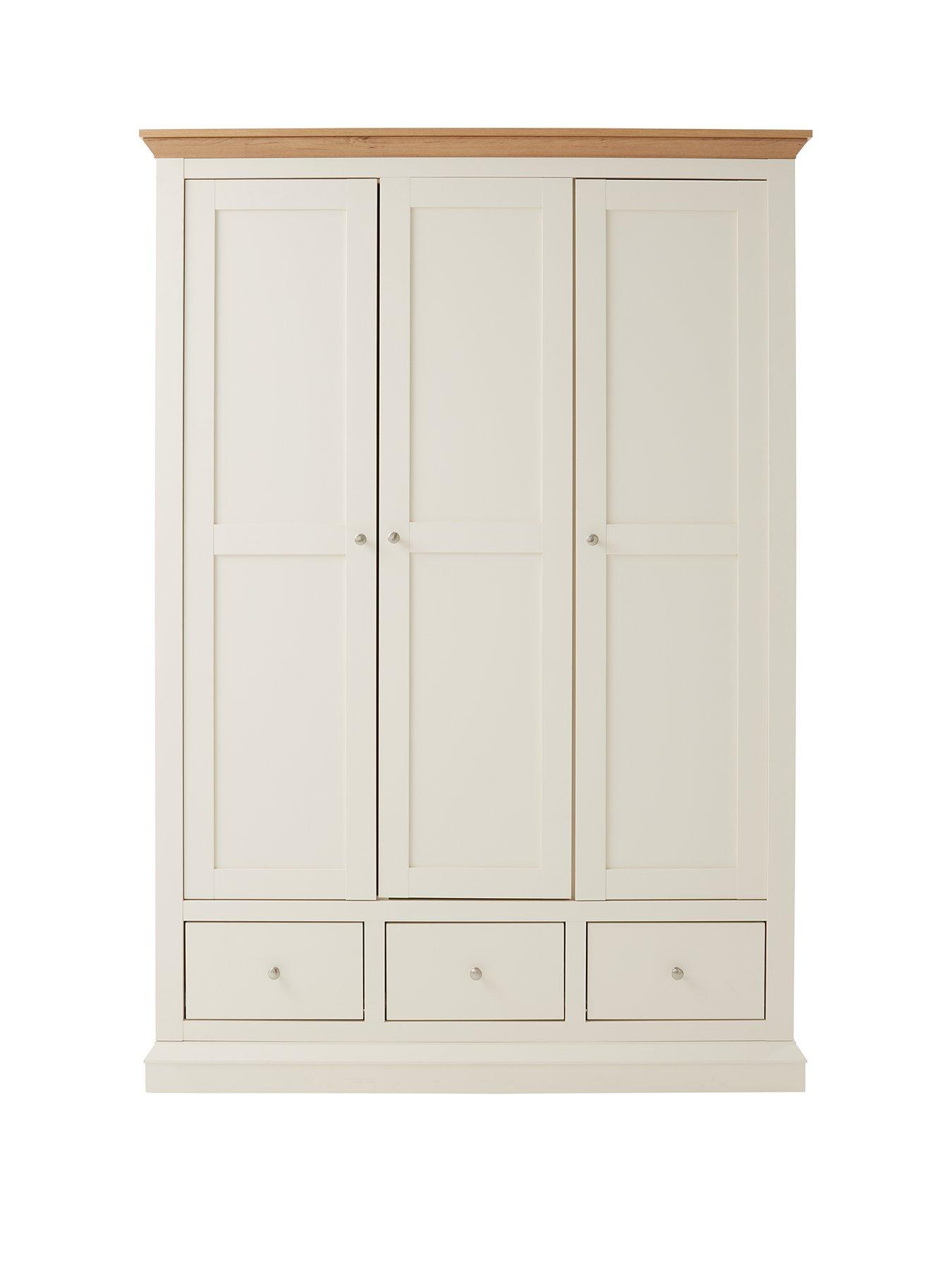 Image 2 of 7 of The Very Collection Hanna 3 Door, 3 Drawer Wardrobe