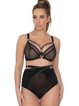 Curvy Kate Curvy Kate Scantilly Unzipped Plunge Bra - Black Picture
