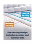  image of silentnight-yours-and-mine-105135-tog-duvet-in-double-and-king-sizes