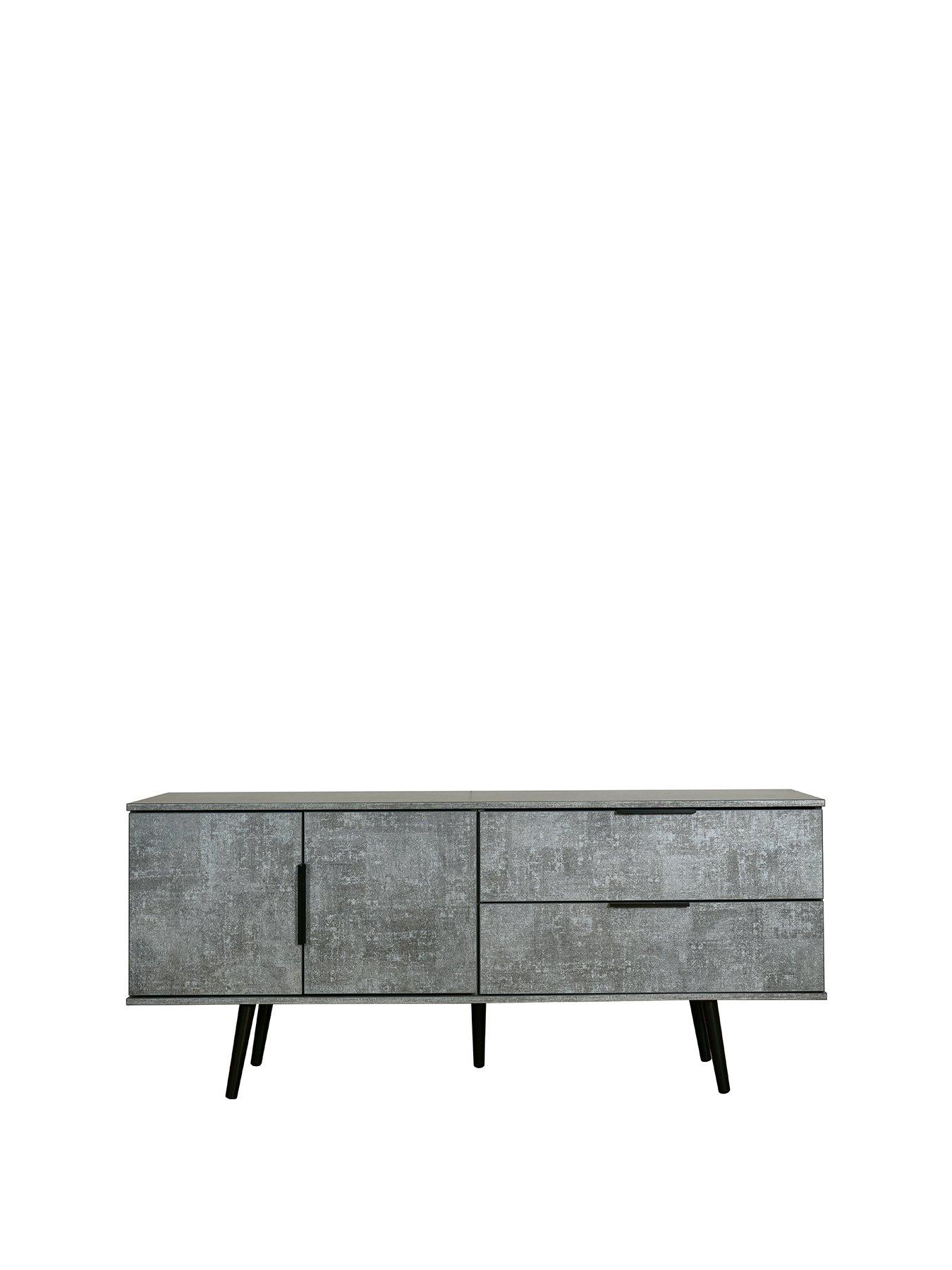 Swift Berlin Low Sideboard Tv Unit Fits Up To 42 Inch Tv