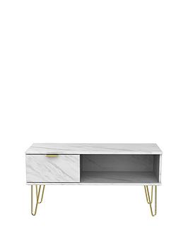 Swift Swift Marbella Ready Assembled Marble Effect Coffee Table Picture