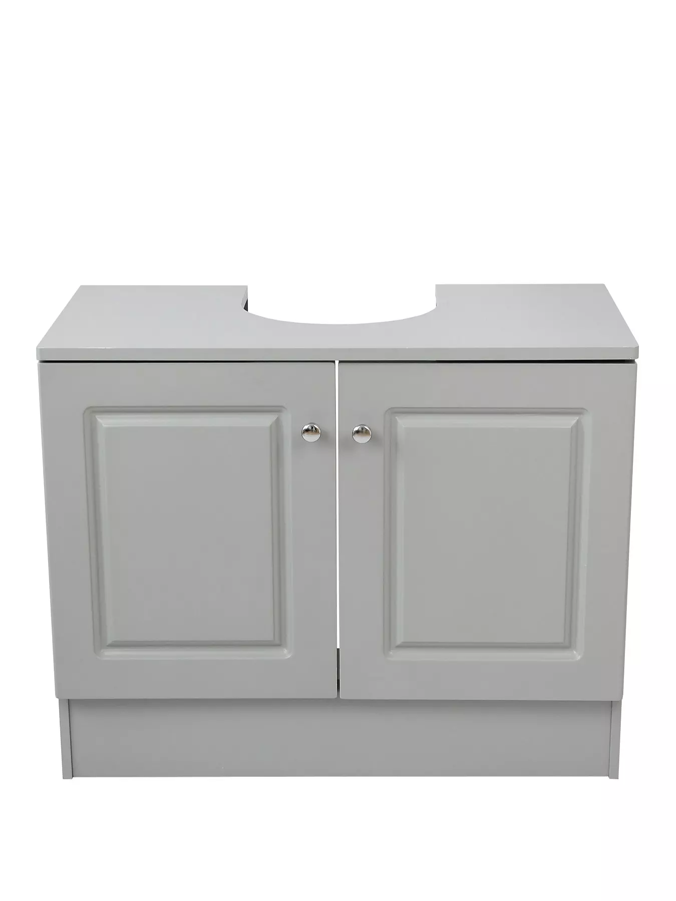 Priano Bathroom Sink Cabinet Under Basin Unit Cupboard Storage Furniture  Grey