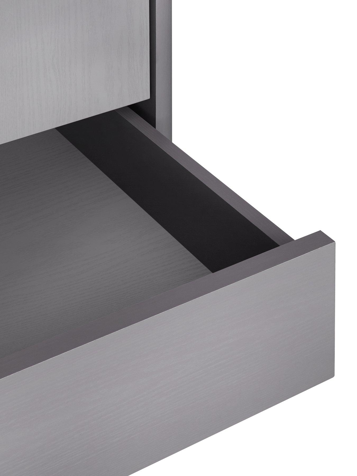 Image 5 of 6 of The Very Collection Aspen 2 Door, 2 Drawer Wardrobe - Grey Oak Effect