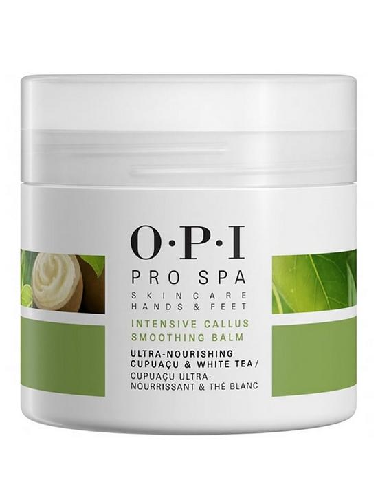 front image of opi-pro-spa-intensive-callus-smoothing-balm-118ml