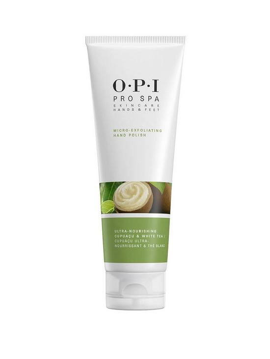 front image of opi-pro-spa-micro-exfoliating-hand-polish-118ml