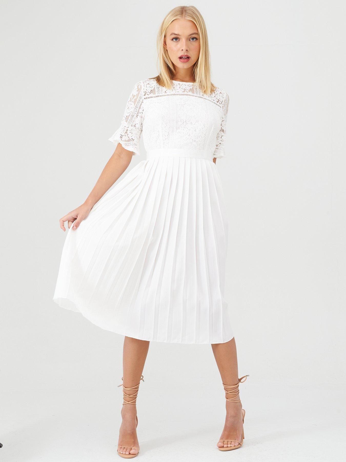 littlewoods white dress