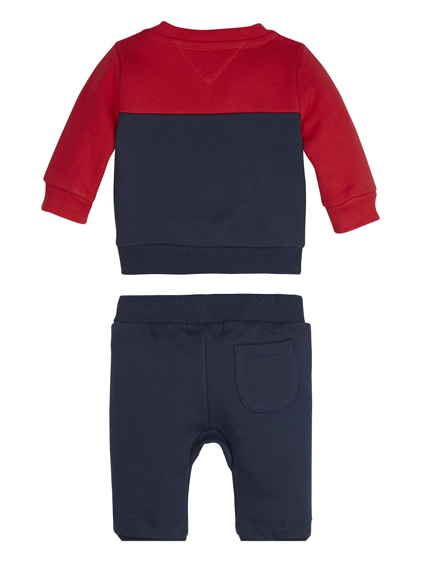 tommy hilfiger colour block tracksuit