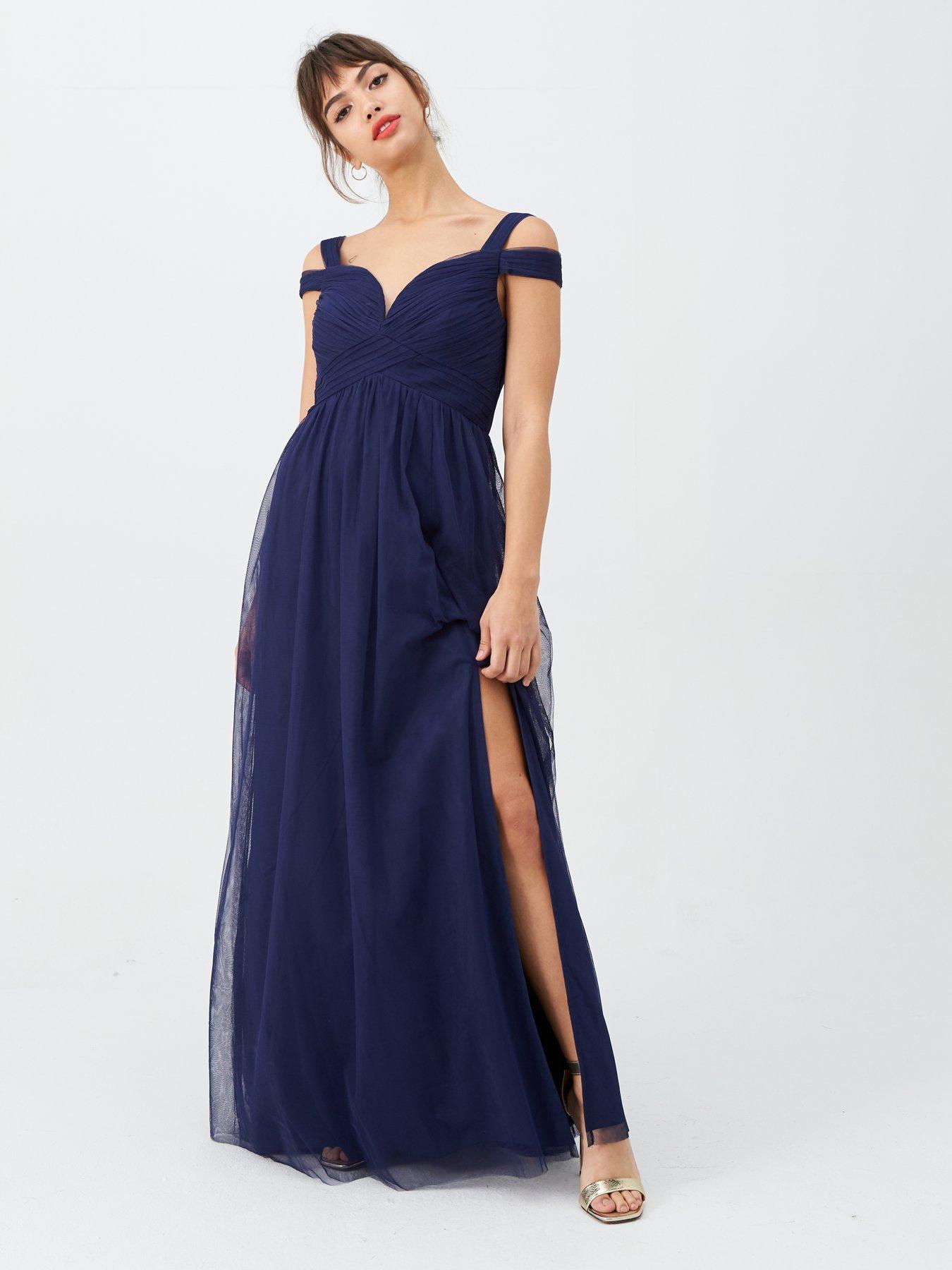 little mistress navy bridesmaid dresses