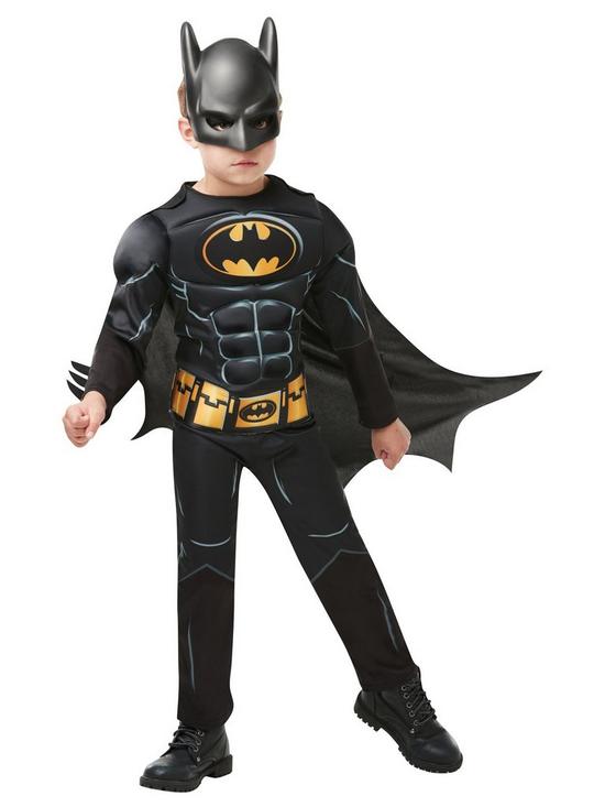 front image of batman-deluxe-black-batman-costume