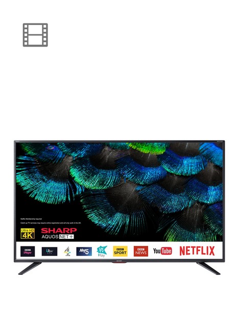 sharp-50bj5k-50-inch-4k-ultra-hd-smart-tv-with-freeview-play-black