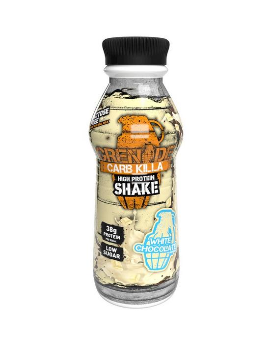 stillFront image of grenade-carb-killa-shake-white-chocolate-500ml