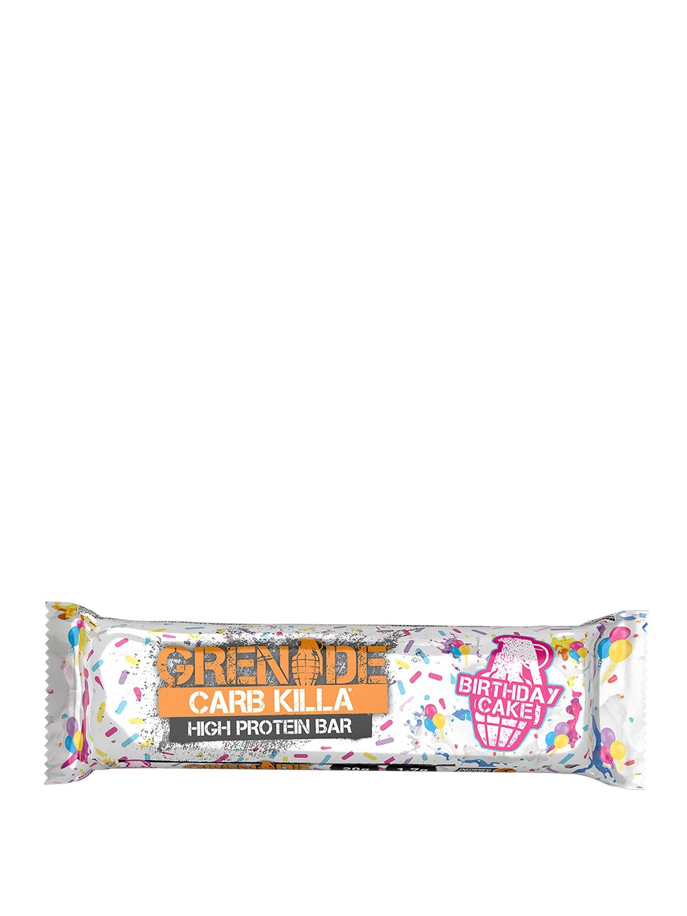  image of grenade-birthday-cake-protein-bar-case-of-12x-60g-bars