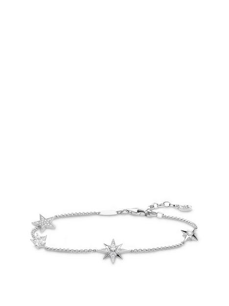 thomas-sabo-silver-fine-star-bracelet