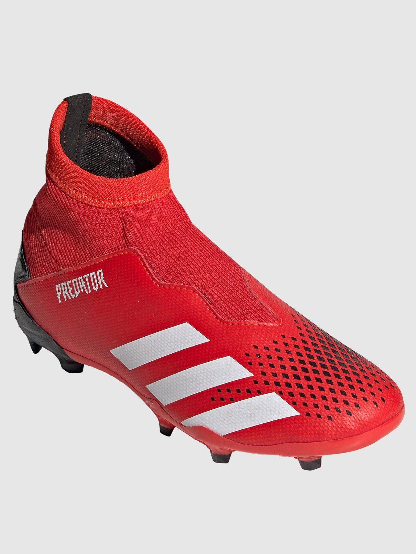 adidas laceless football boots junior