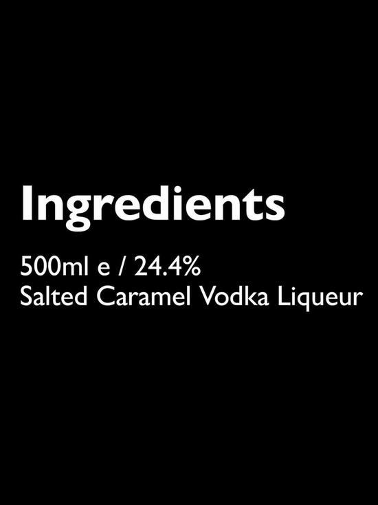 stillFront image of hotel-chocolat-salted-caramel-cocoa-vodka-liqueur-500ml
