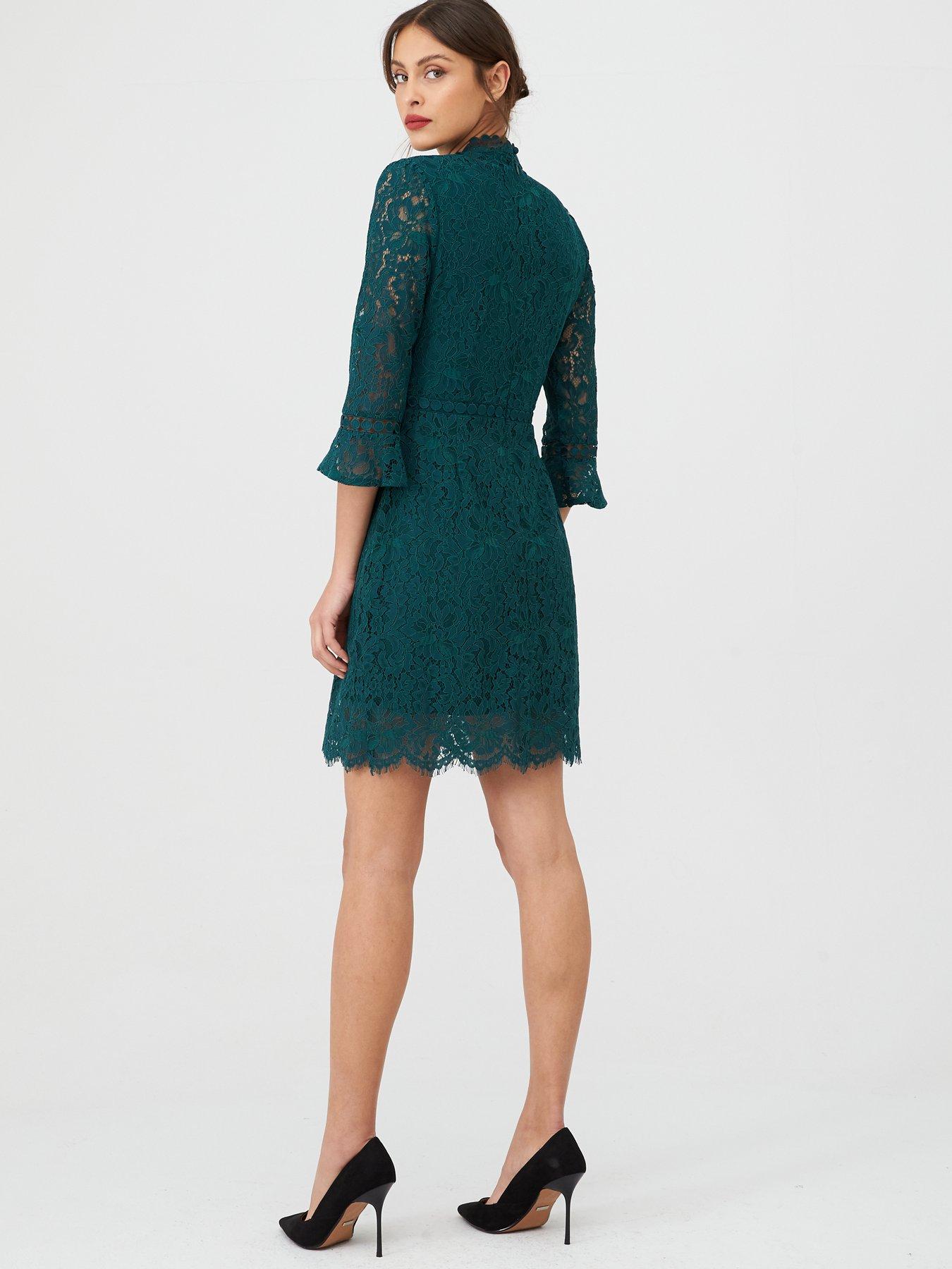 oasis circle trim dress