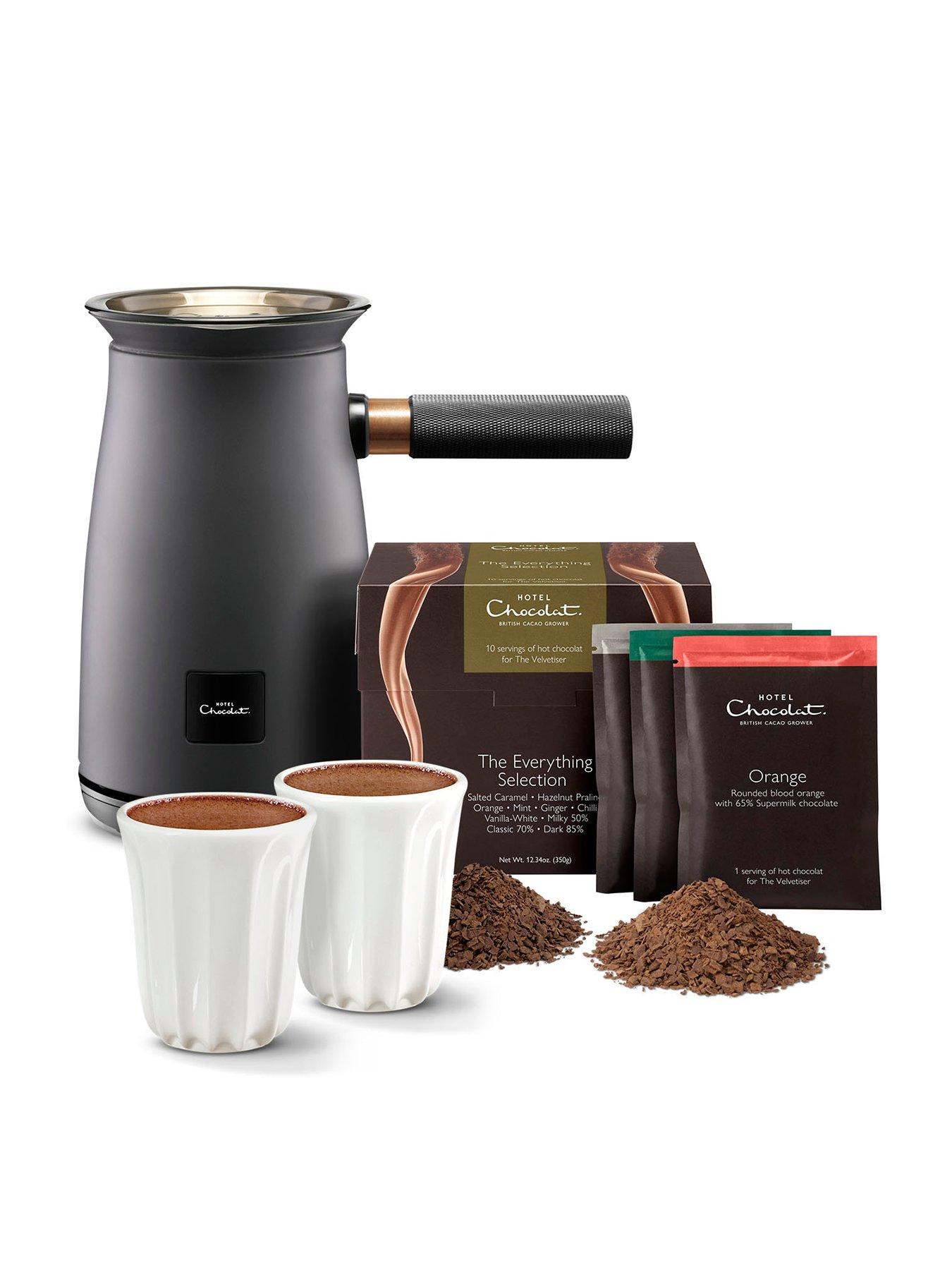  image of hotel-chocolat-velvetisernbsp--grey-with-10-hot-chocolates