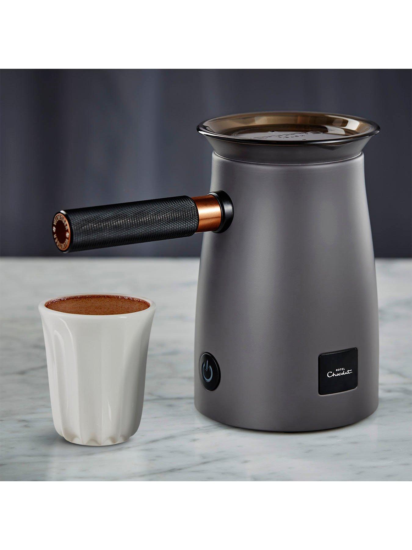  image of hotel-chocolat-velvetisernbsp--grey-with-10-hot-chocolates