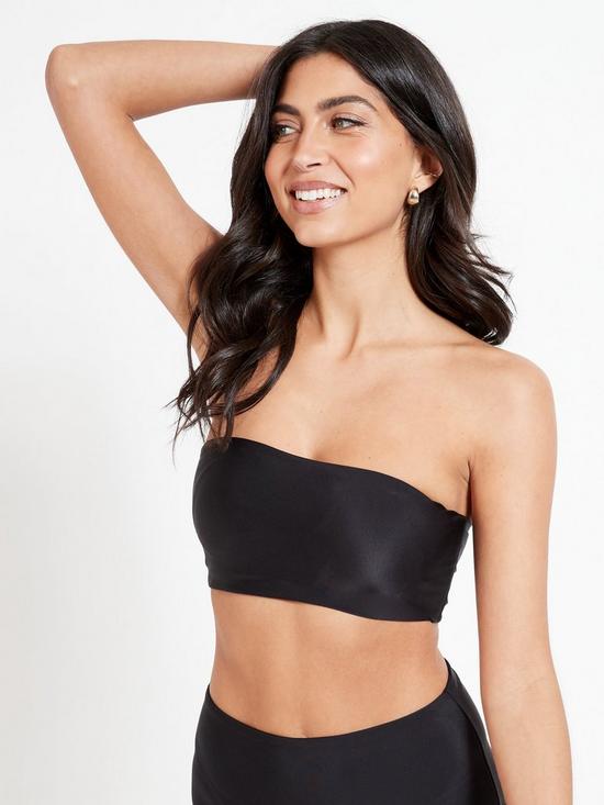 front image of everyday-mix-amp-match-bandeau-bikini-topnbsp--black