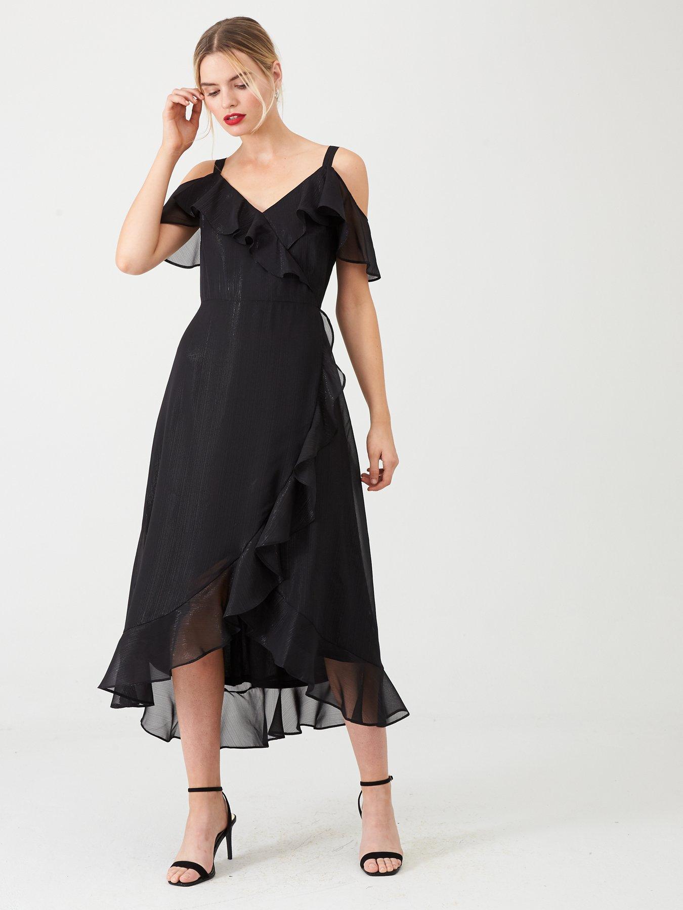 wallis ruffle dress