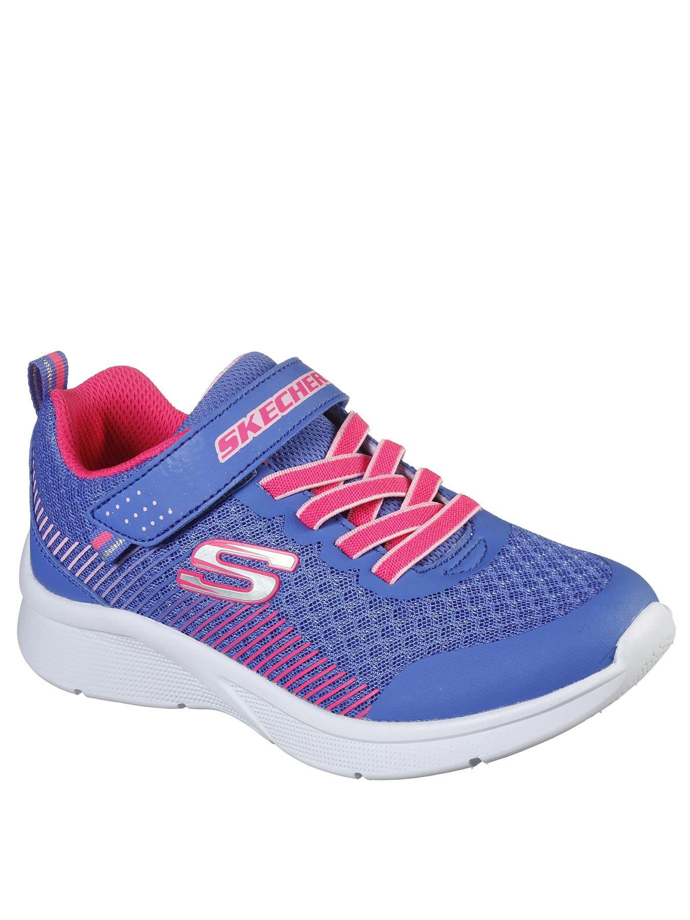 sketchers blue trainers