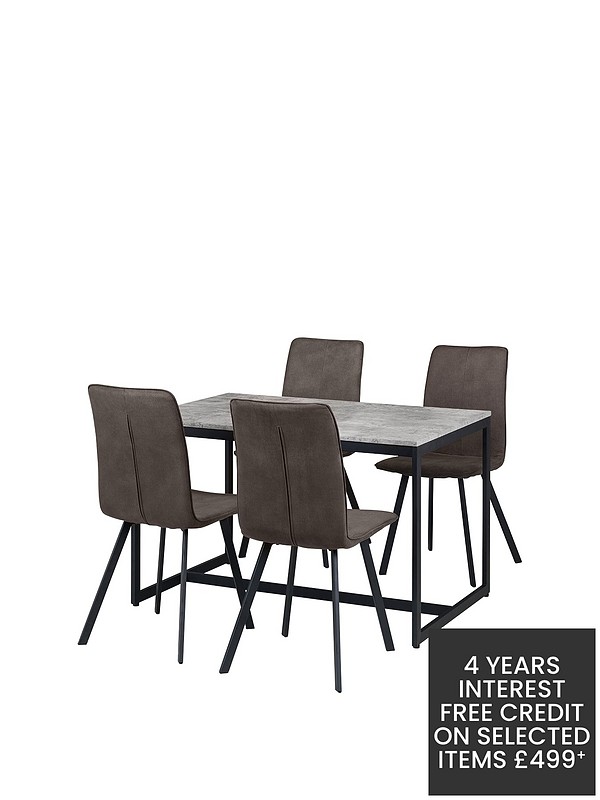 Julian Bowen Staten 120 Cm Dining Table, How Many Chairs At 120 Table