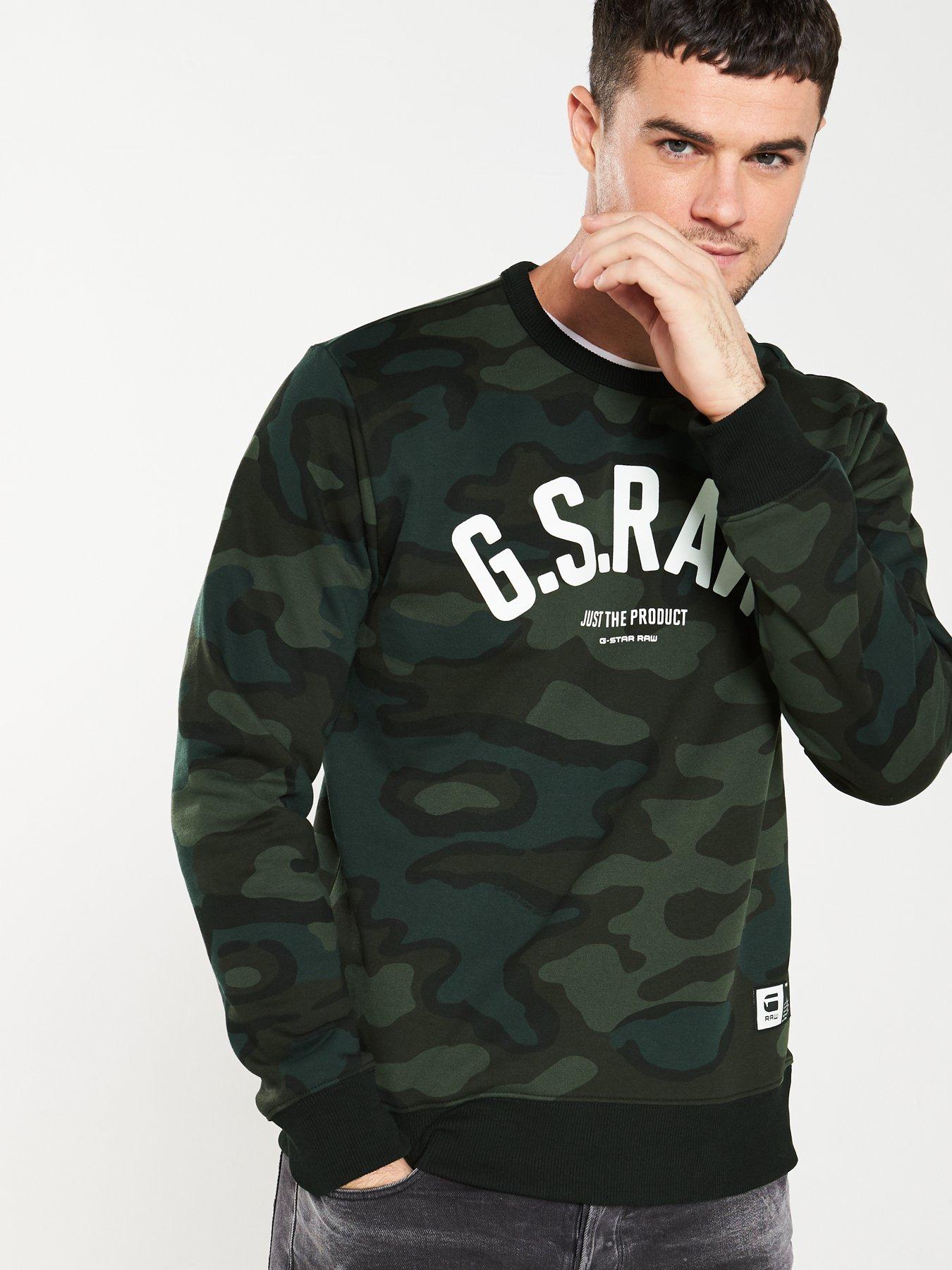 g star raw camo sweatshirt