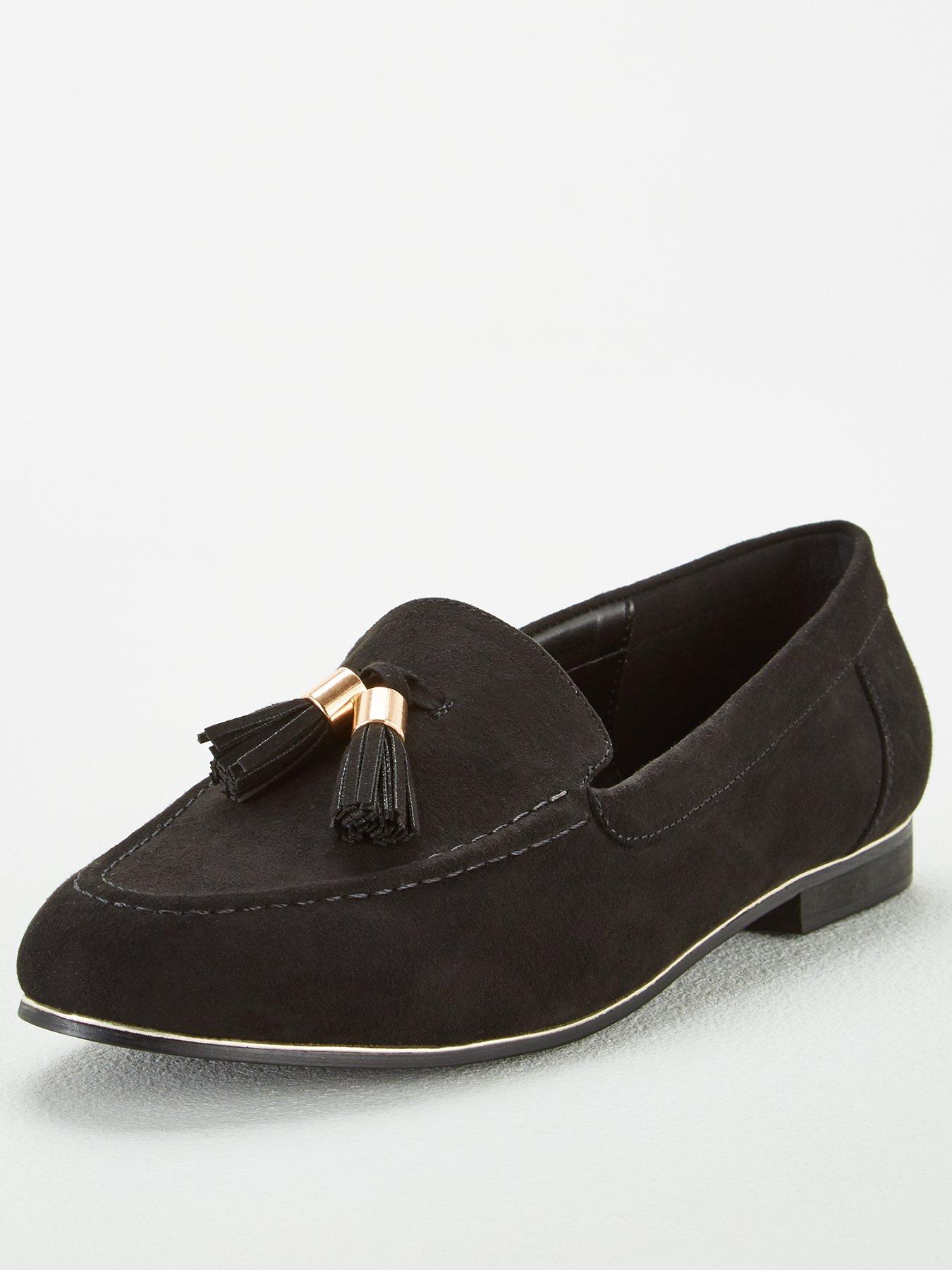 V by Very Molly Wide Fit Tassel Loafers 