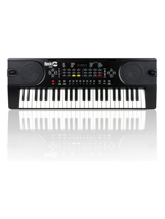 stillFront image of rockjam-rj549-rockjam-49-key-portable-keyboard-piano-with-sheet-music-stand-amp-keynote-stickers