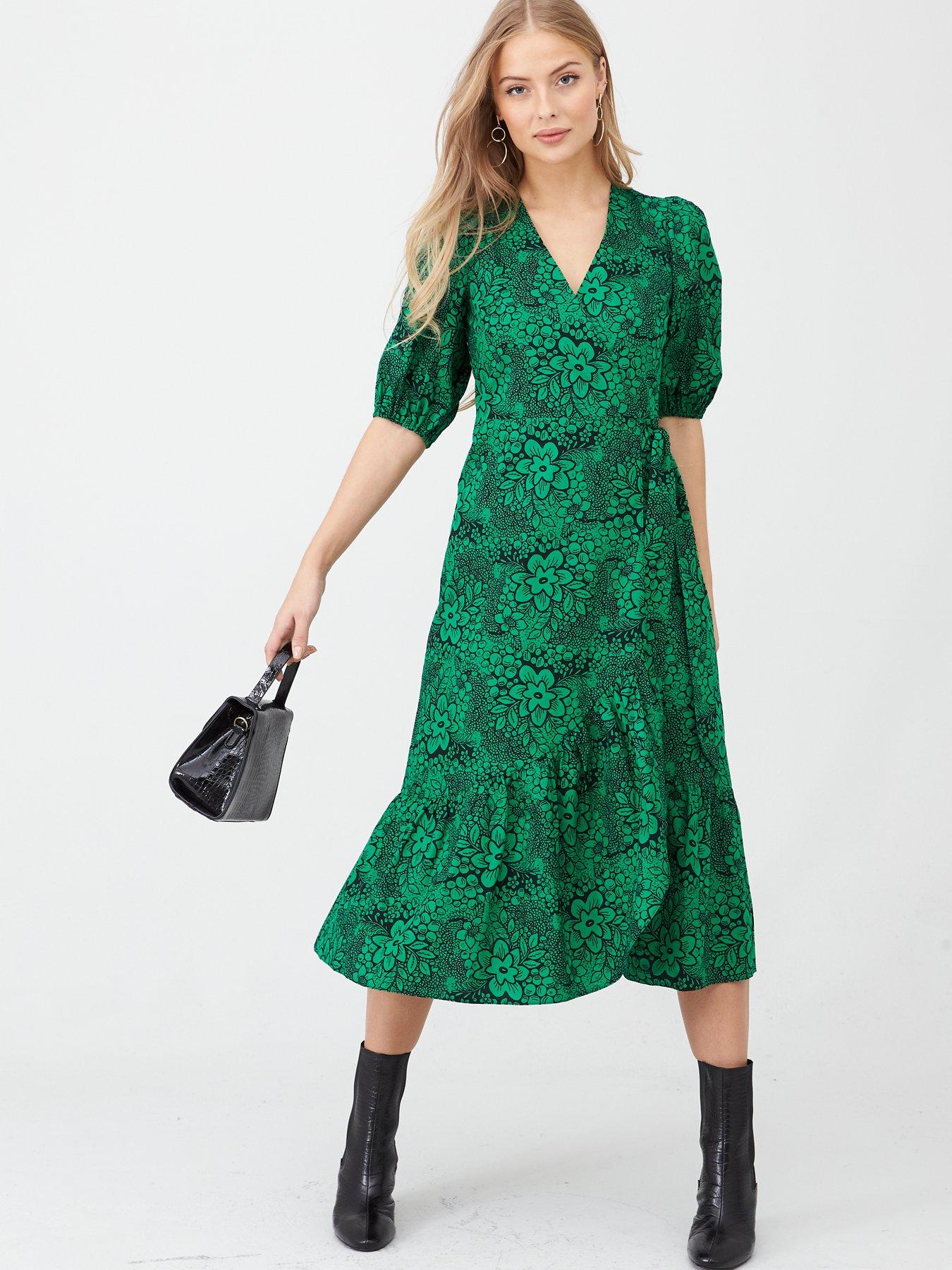 littlewoods green dress