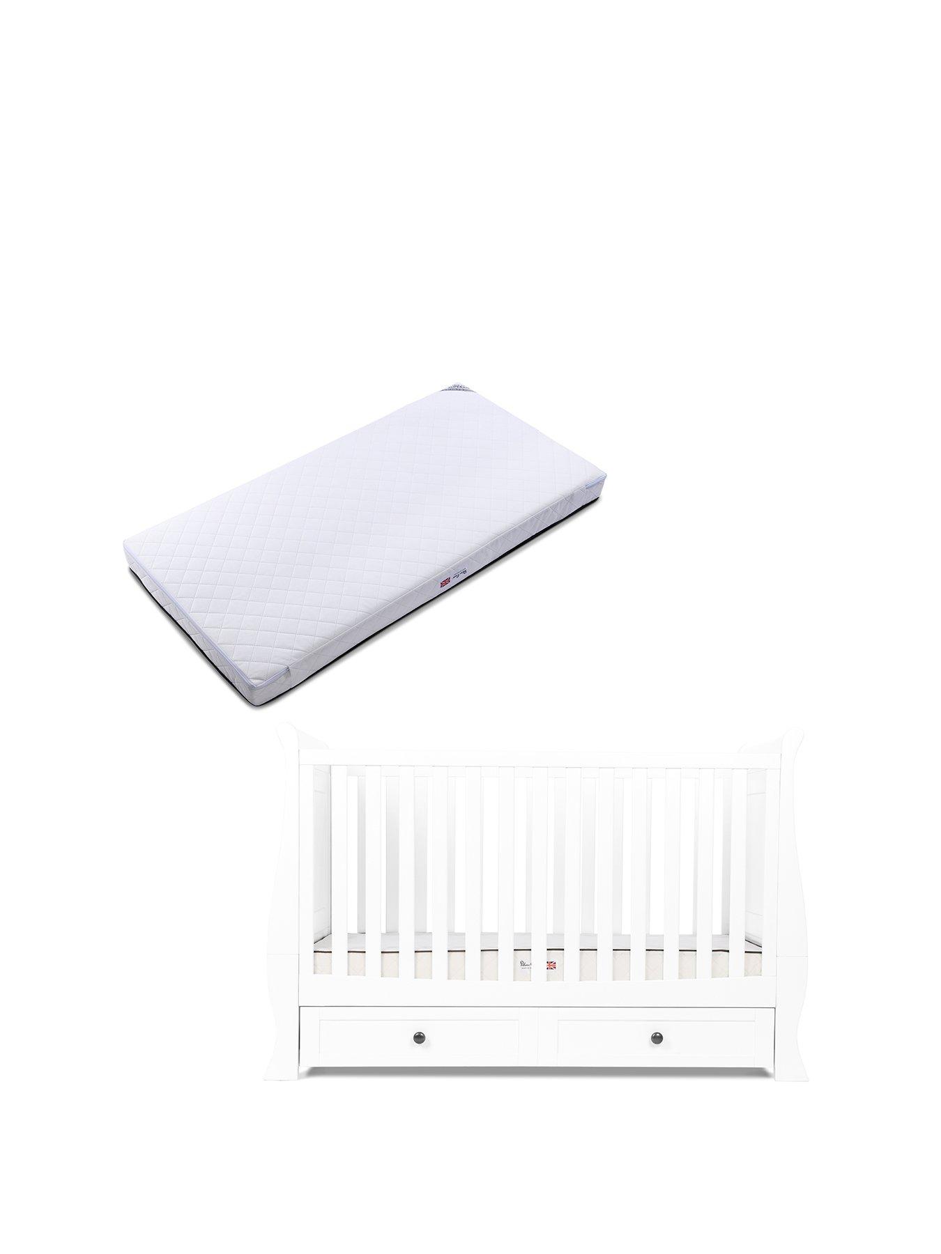 silver cross nostalgia cot bed pure white