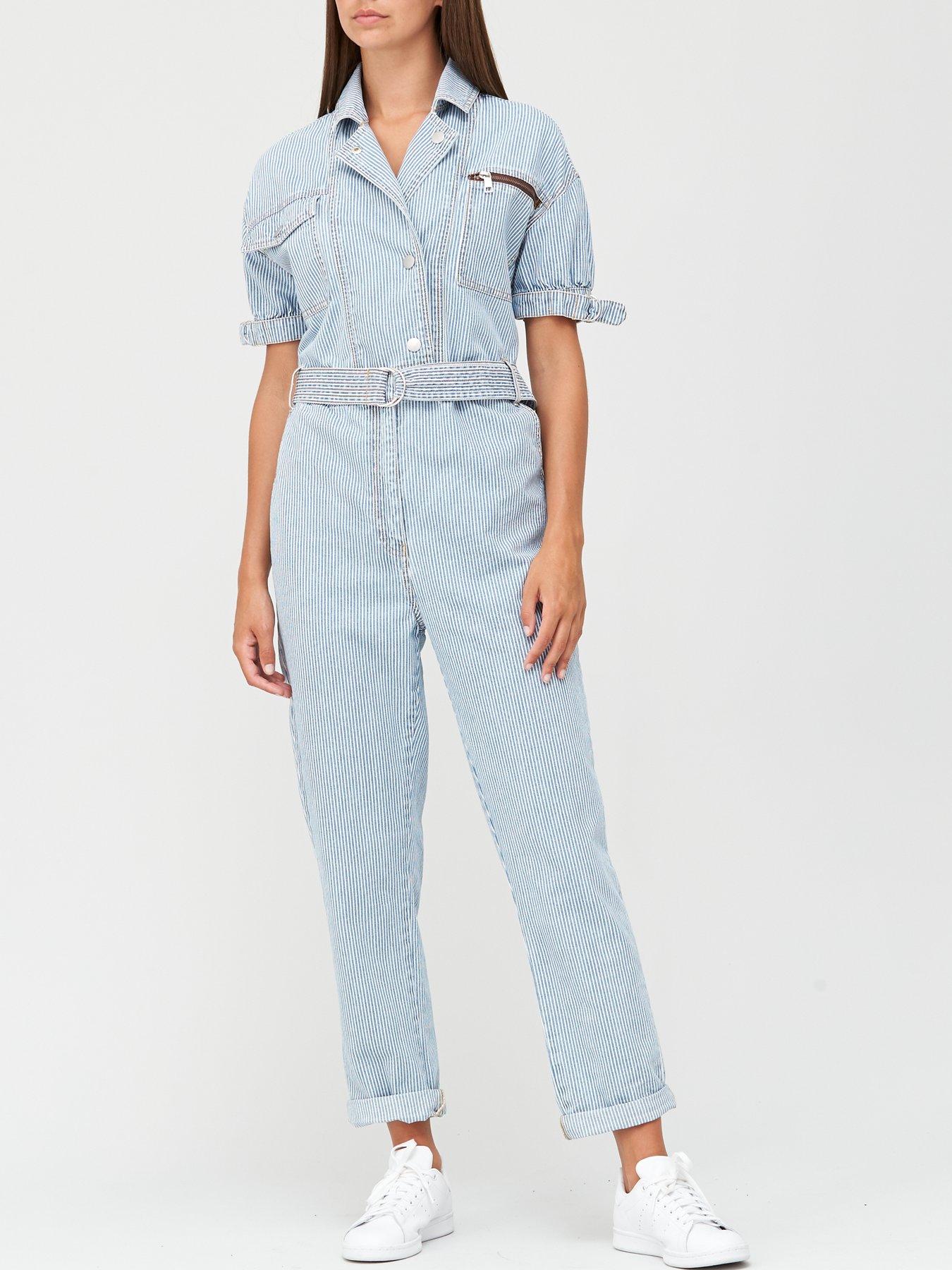 denim jumpsuit very