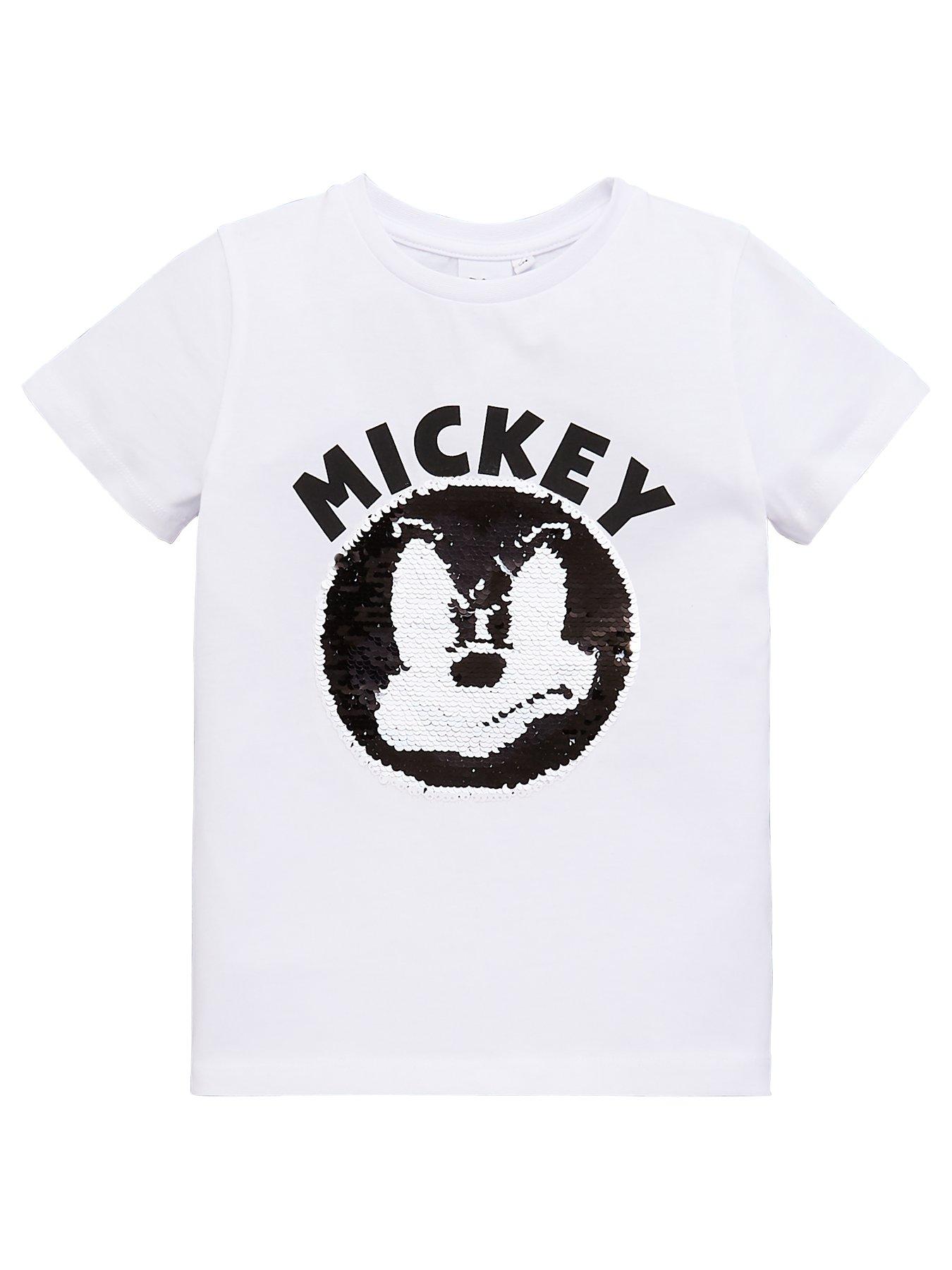 mickey mouse sequin t shirt