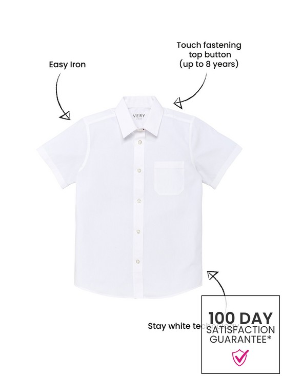 back image of v-by-very-girls-3-pack-short-sleeve-school-blouses-white