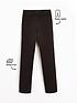  image of everyday-girls-2-pack-jersey-school-trousers-black