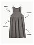  image of v-by-very-girls-2-pack-jersey-pinaforenbspschool-dresses-grey