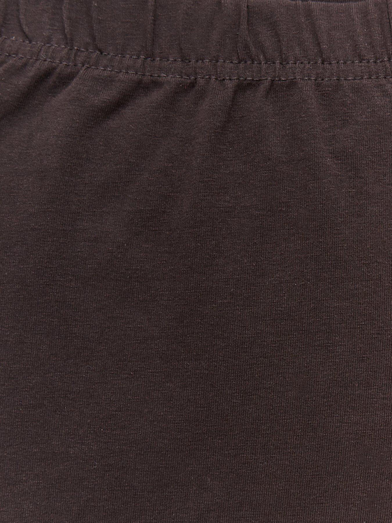 Image 5 of 6 of The Very Collection Girls 2 Pack School Cycling Shorts - Black