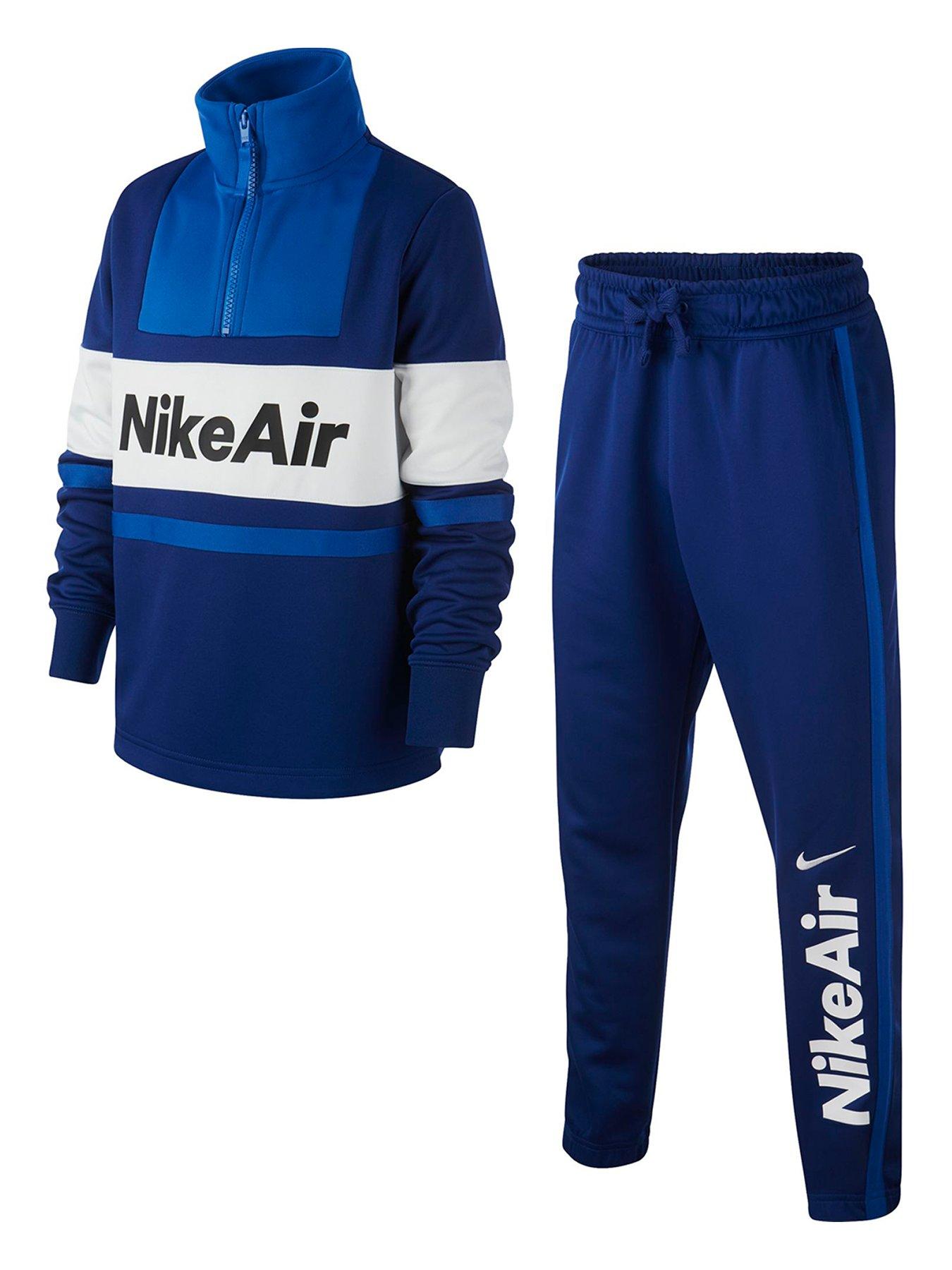 royal blue nike tracksuit