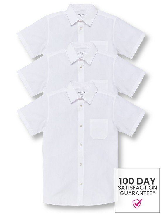 front image of v-by-very-boys-3-pack-short-sleeve-slim-fit-school-shirts-white