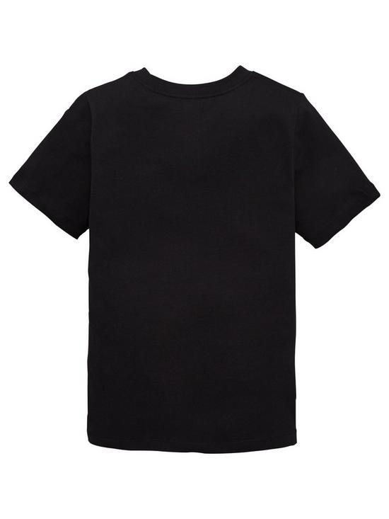 back image of nike-sportswear-air-older-boys-t-shirt-blackwhite